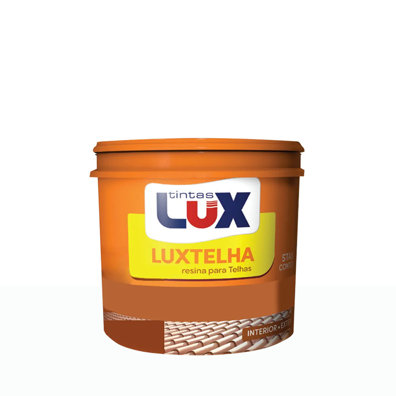 Tinta E Resina Luxtelha 3L Branco Neve Lux
